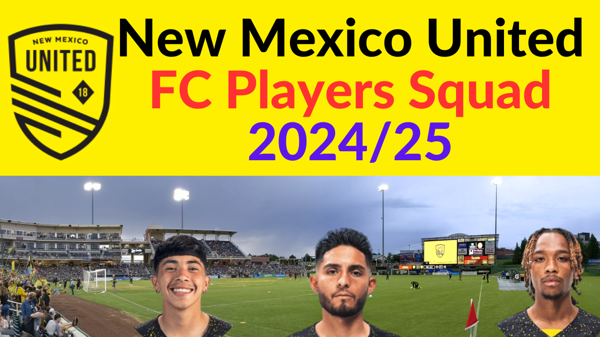 New Mexico United FC Players Squad